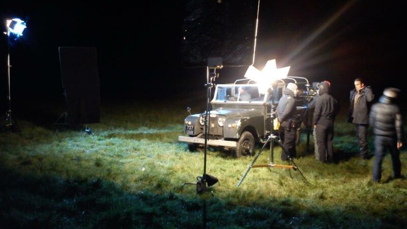 SERIES 1 LANDROVER ON FILM.